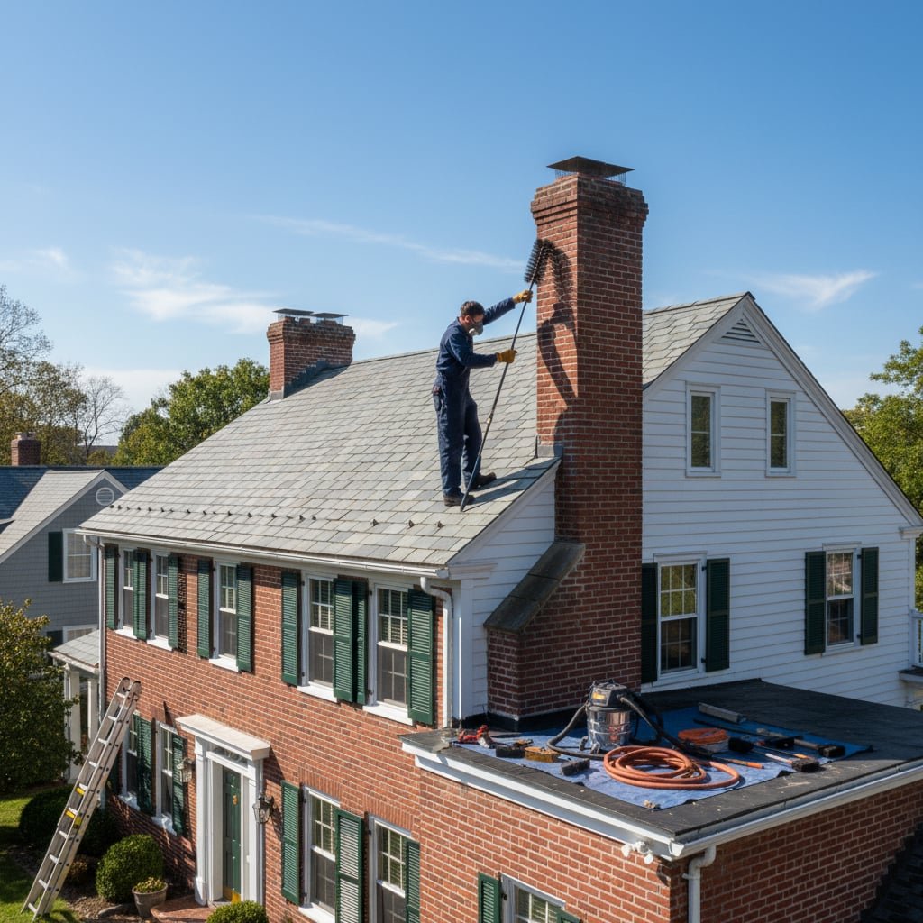 Boston Chimney Sweep Cleaning